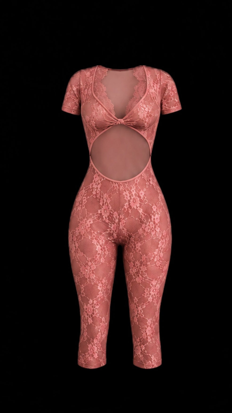 Mesh Cutout Romper✨